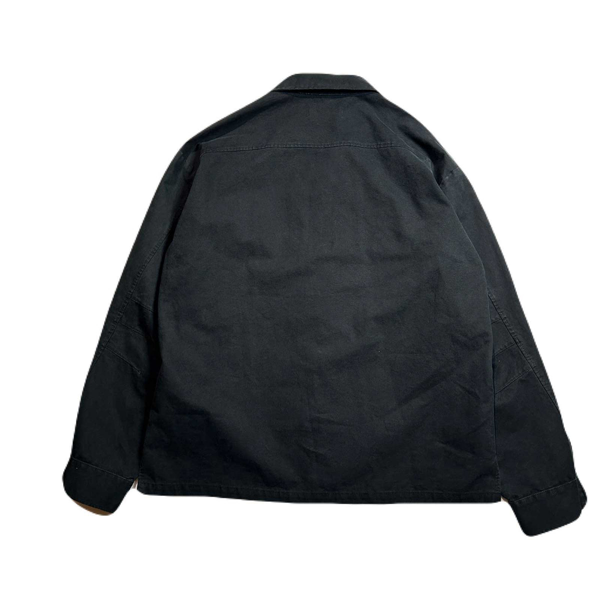 DUCK MILITARY SHIRT JACKET / BLACK