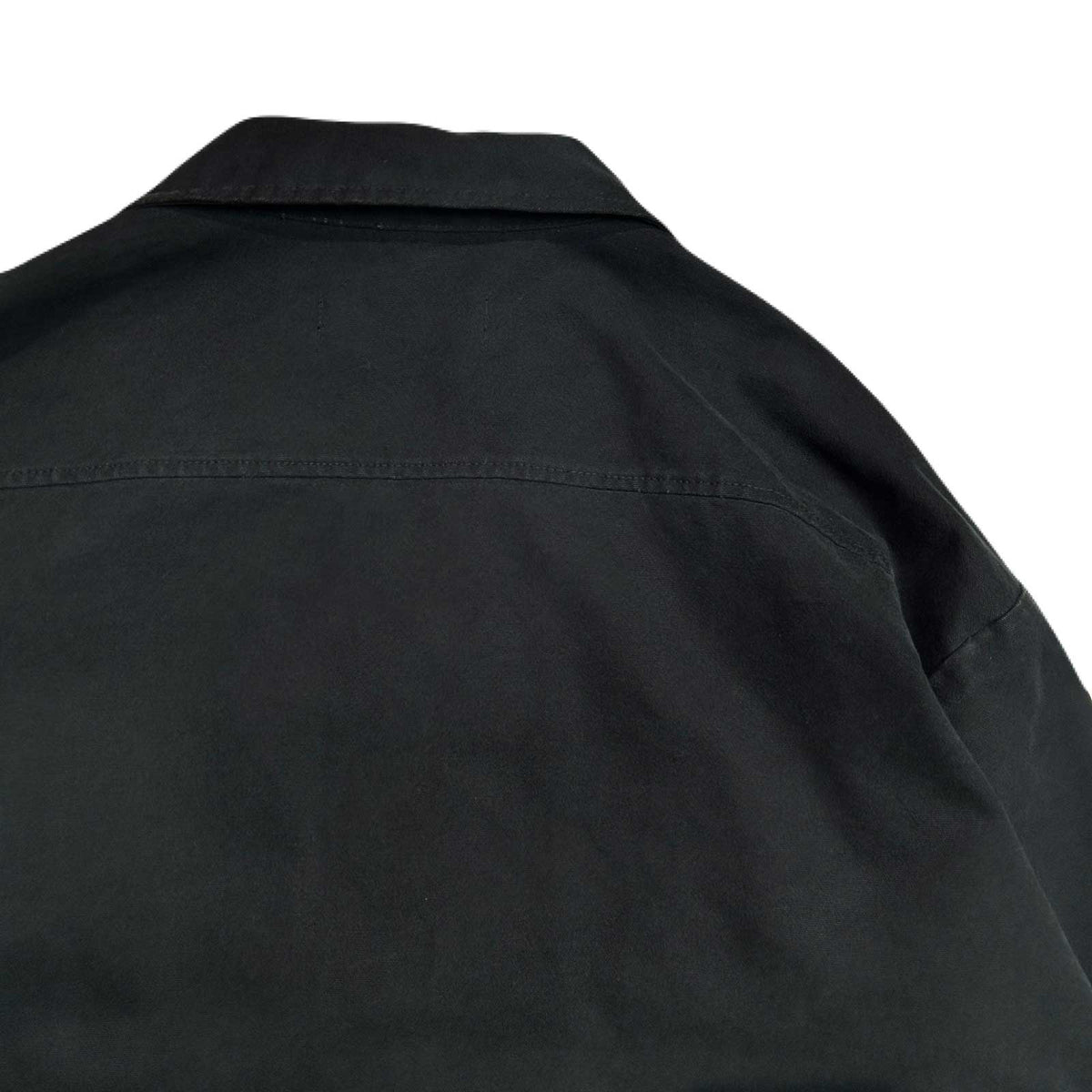 DUCK MILITARY SHIRT JACKET / BLACK