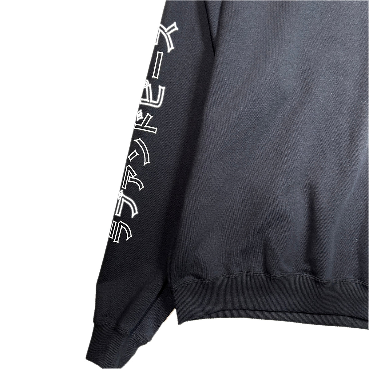 ラブアンドピース PRINT SWEAT / BLACK
