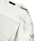 ラブアンドピース PRINT SWEAT / WHITE