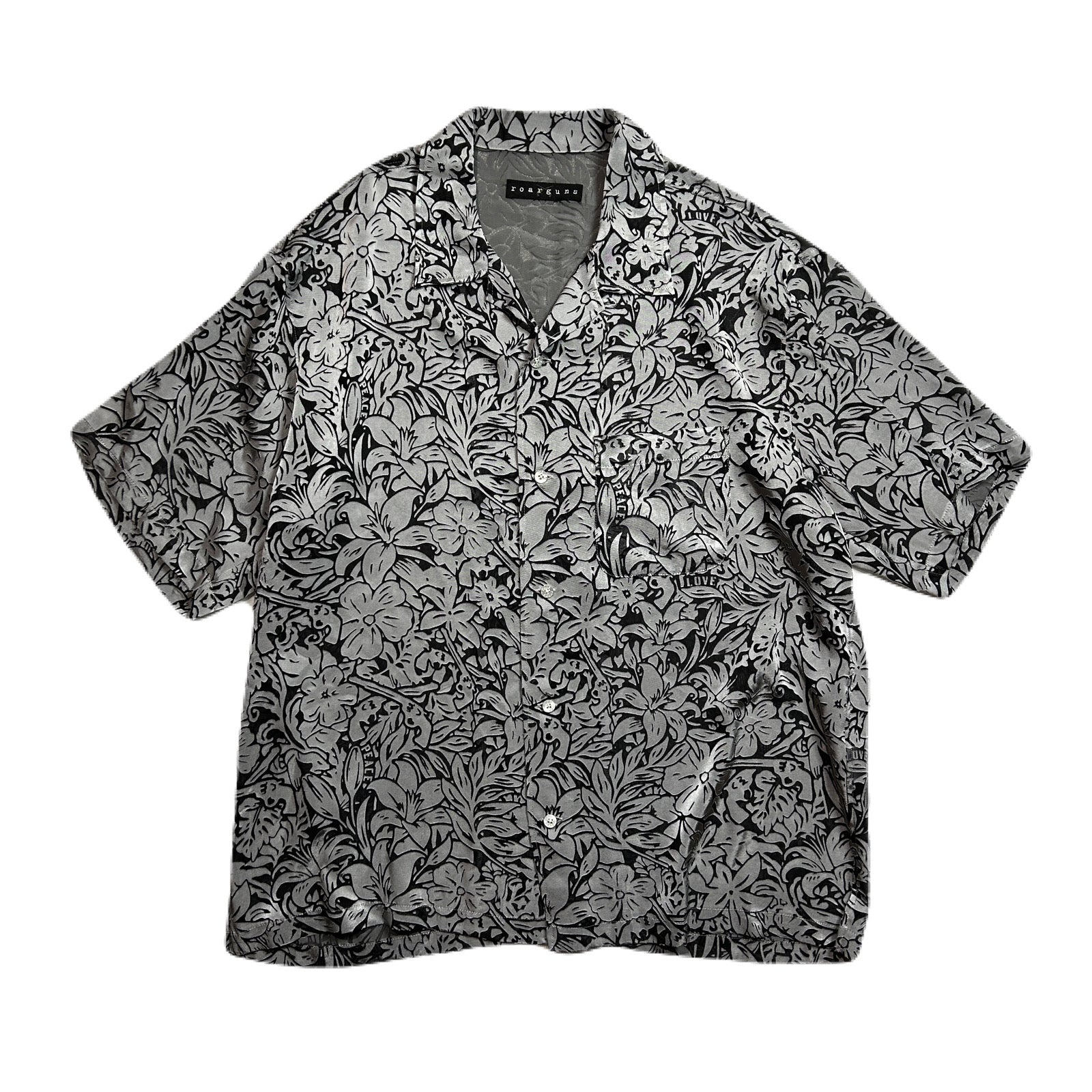 画像をギャラリービューアに読み込む, FLOWER OPAL SHIRT / GRAY
