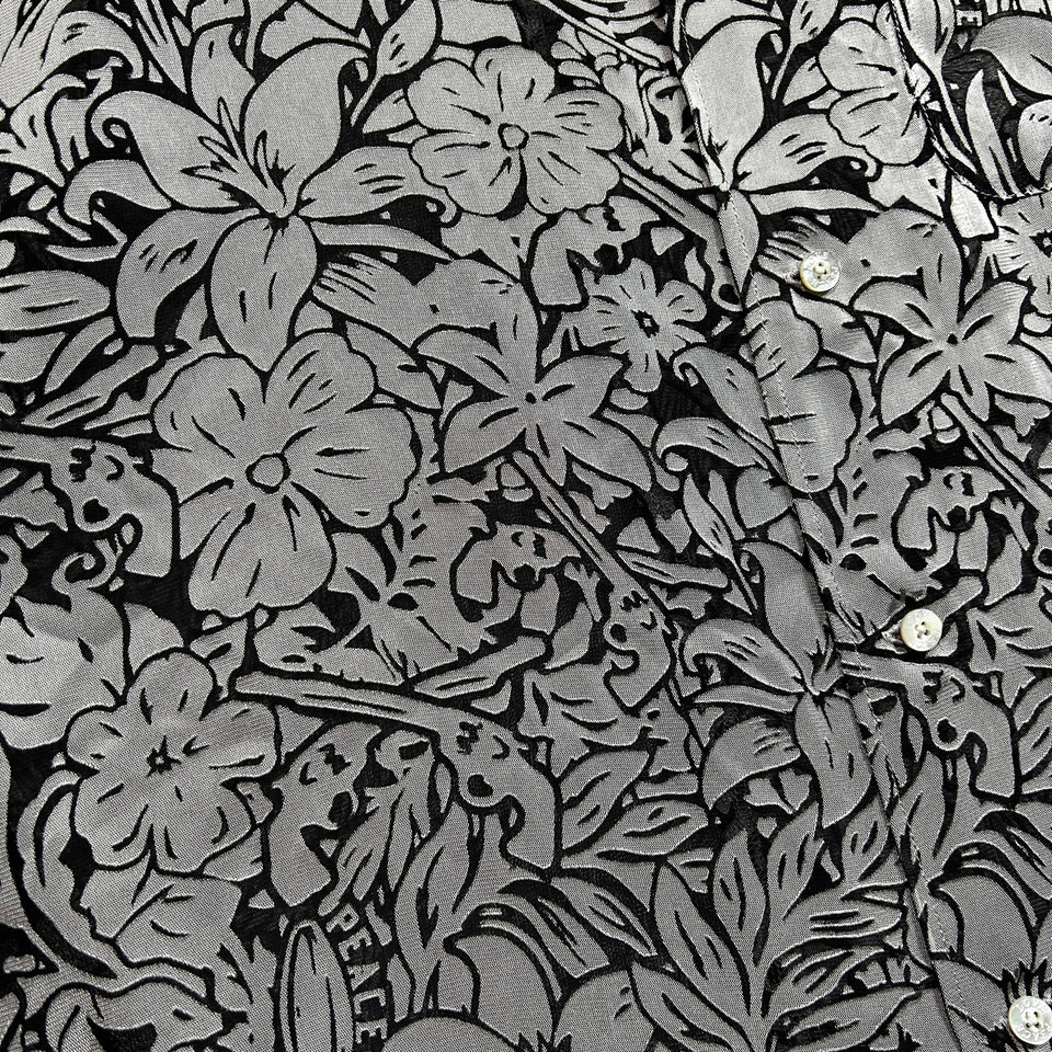 画像をギャラリービューアに読み込む, FLOWER OPAL SHIRT / GRAY