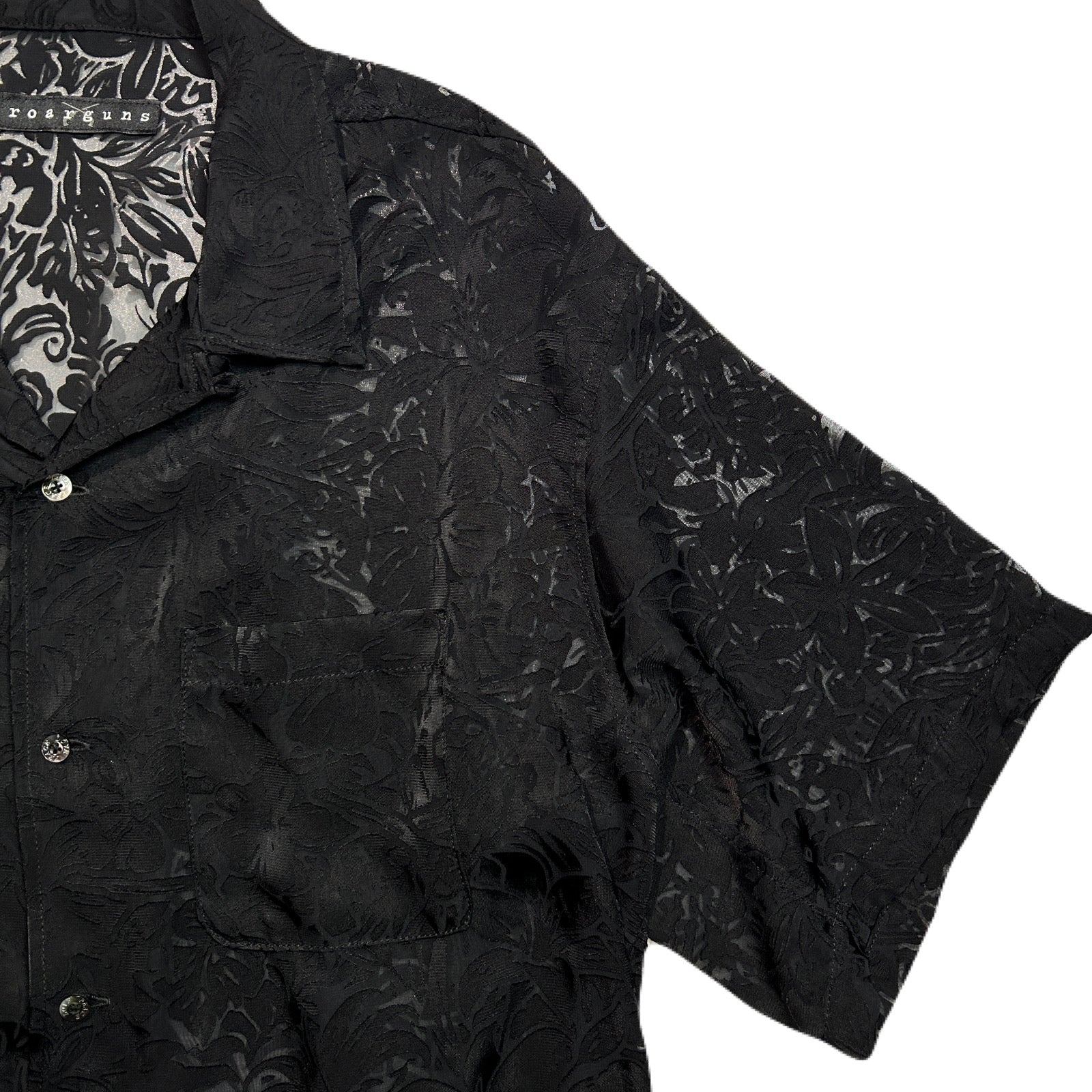 画像をギャラリービューアに読み込む, FLOWER OPAL SHIRT / BLACK