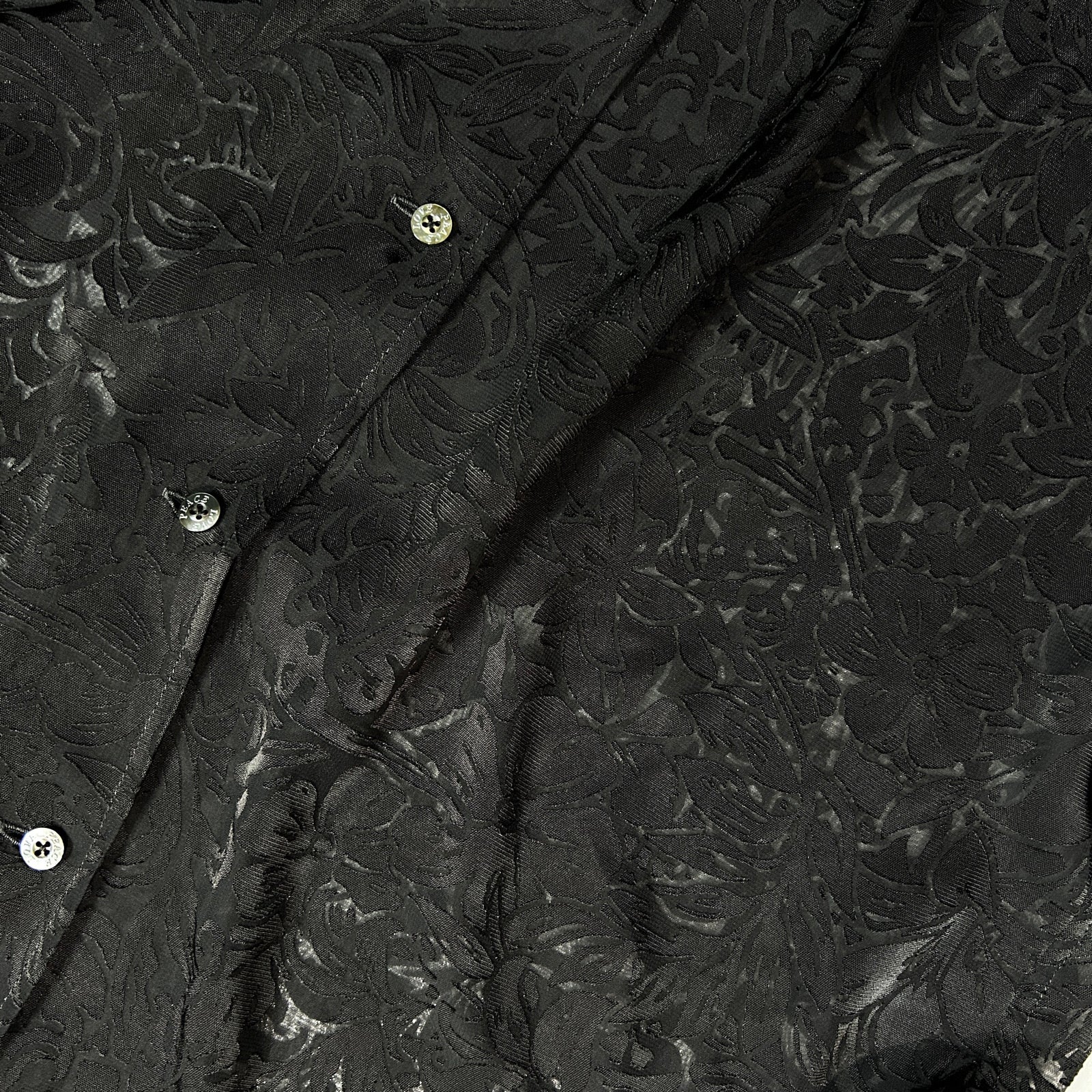 画像をギャラリービューアに読み込む, FLOWER OPAL SHIRT / BLACK