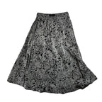 WOMENS FLOWER OPAL SKIRT / GRAY