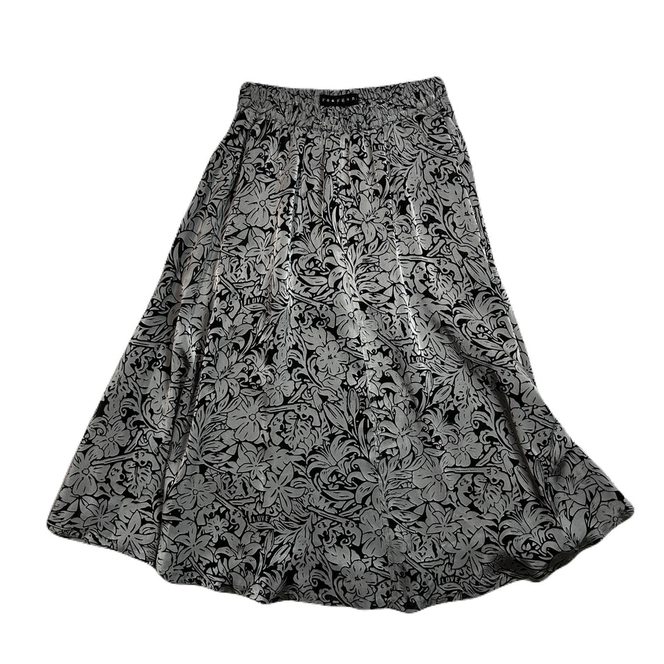 画像をギャラリービューアに読み込む, WOMENS FLOWER OPAL SKIRT / GRAY