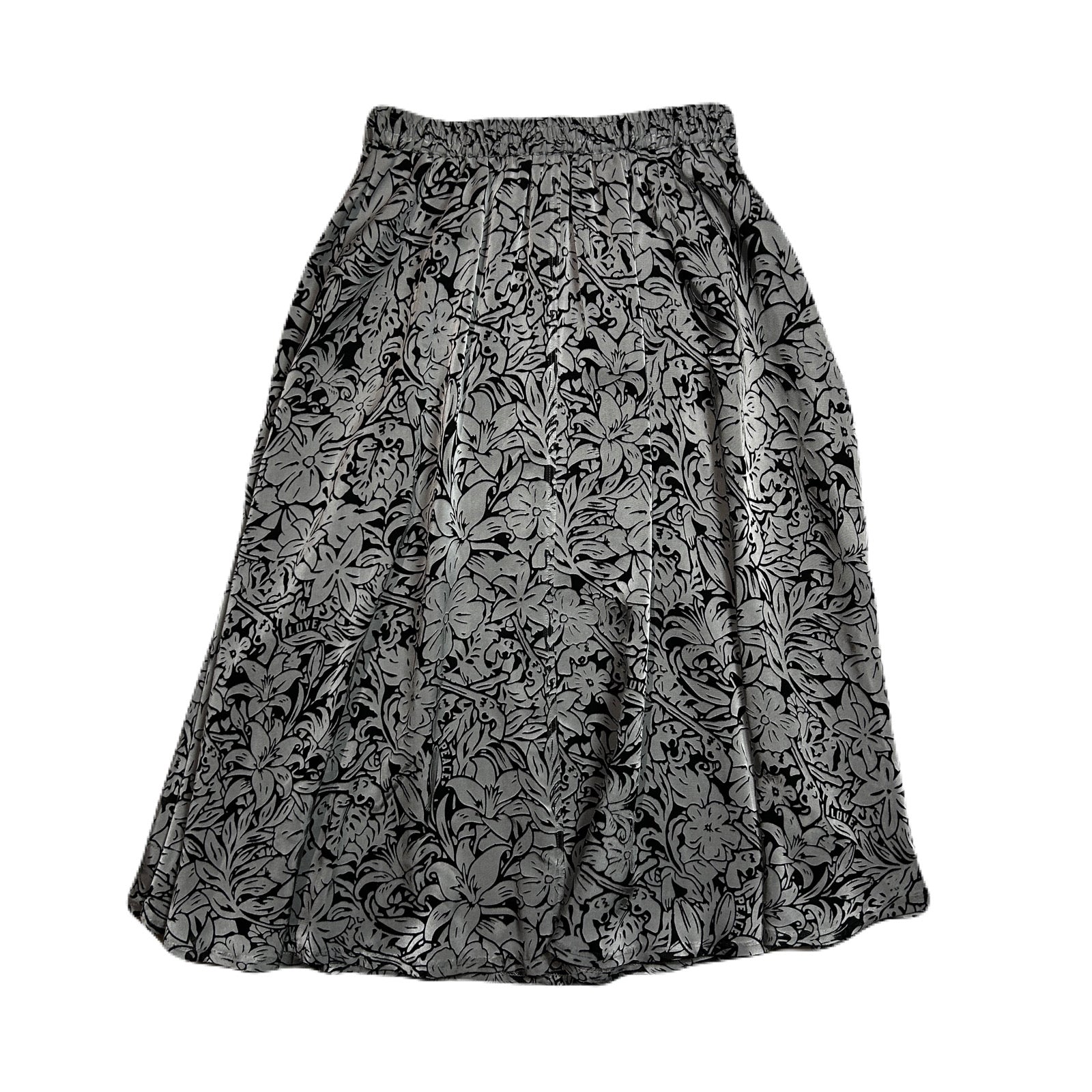 画像をギャラリービューアに読み込む, WOMENS FLOWER OPAL SKIRT / GRAY