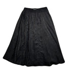 WOMENS FLOWER OPAL SKIRT / BLACK