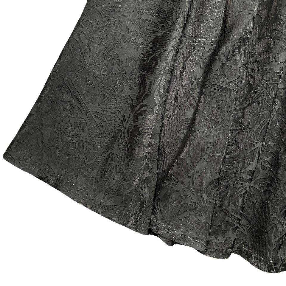 画像をギャラリービューアに読み込む, WOMENS FLOWER OPAL SKIRT / BLACK