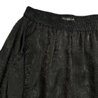 WOMENS FLOWER OPAL SKIRT / BLACK