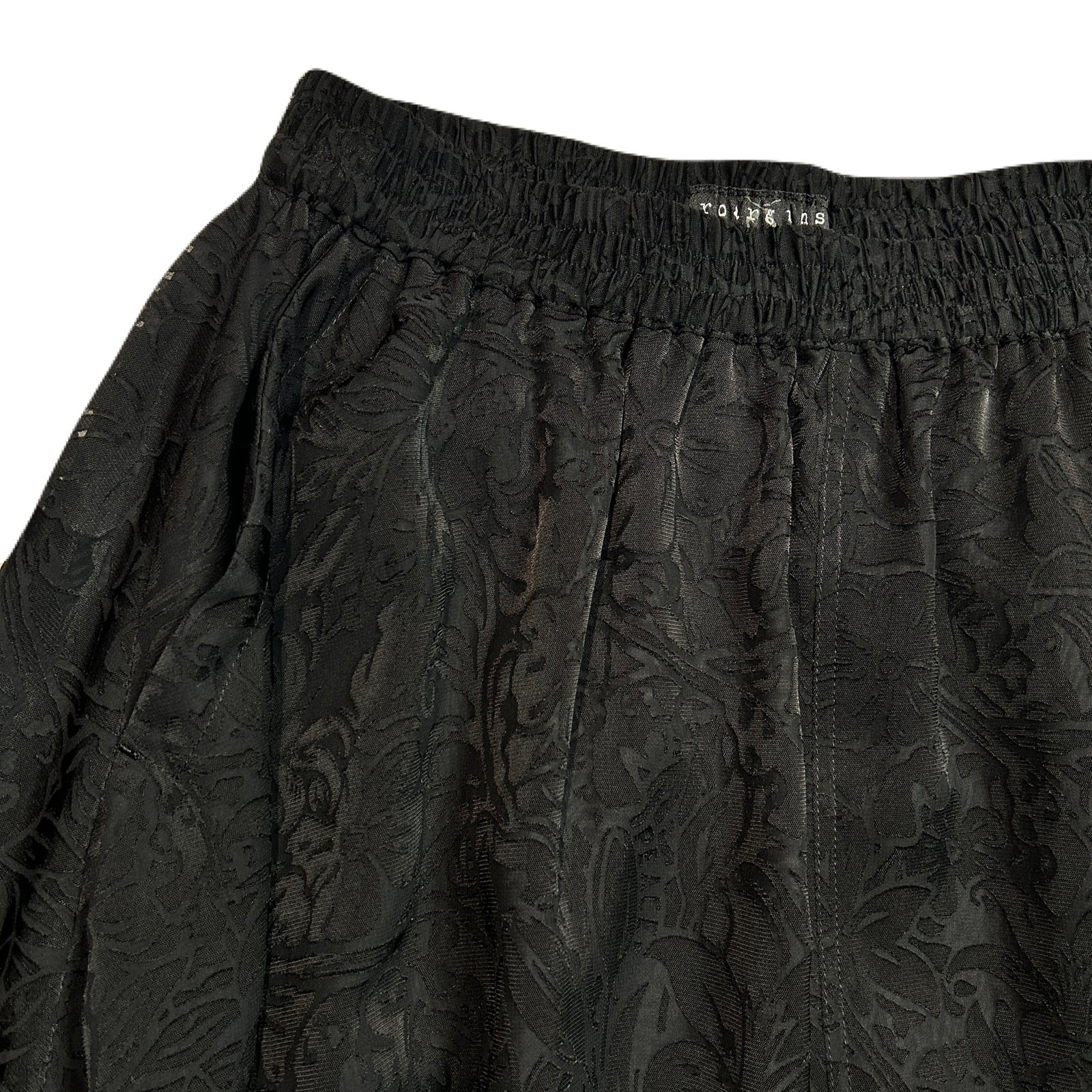 画像をギャラリービューアに読み込む, WOMENS FLOWER OPAL SKIRT / BLACK