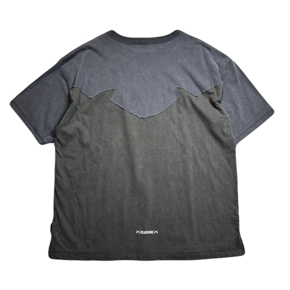 画像をギャラリービューアに読み込む, VINTAGE WASH WESTERN T-SHIRT / BLACK
