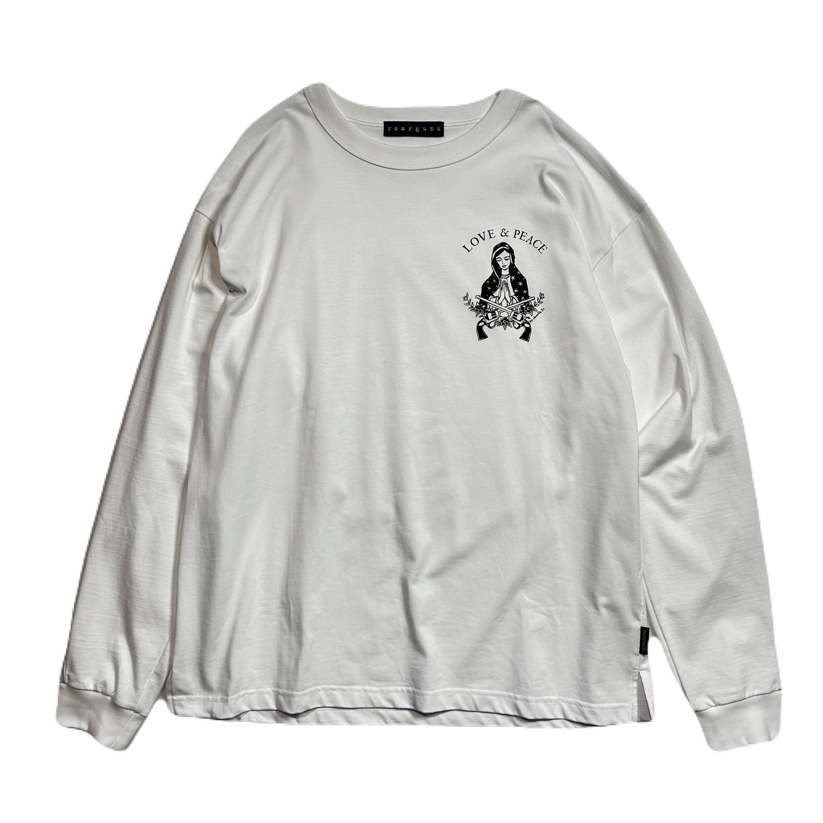 Load image into Gallery viewer, MARIA PRINT L/S T-SHIRT / WHITE