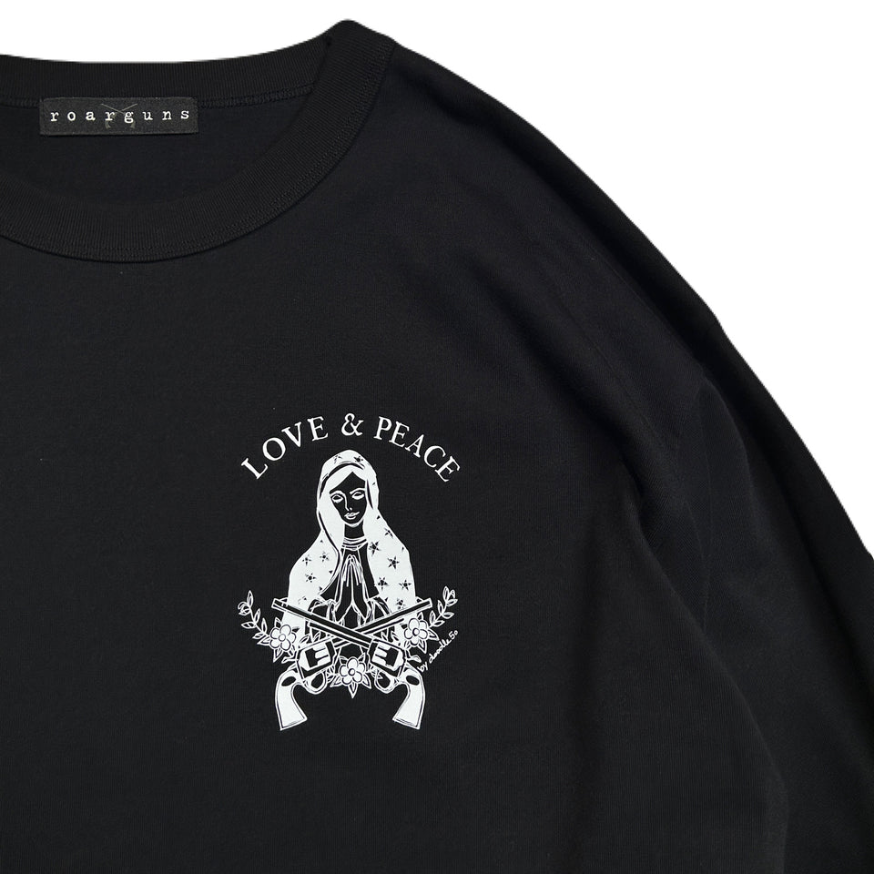 Load image into Gallery viewer, MARIA PRINT L/S T-SHIRT / BLACK