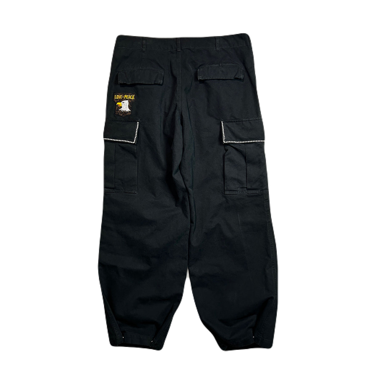 DUCK CARGO PANTS CROSSGUN / BLACK