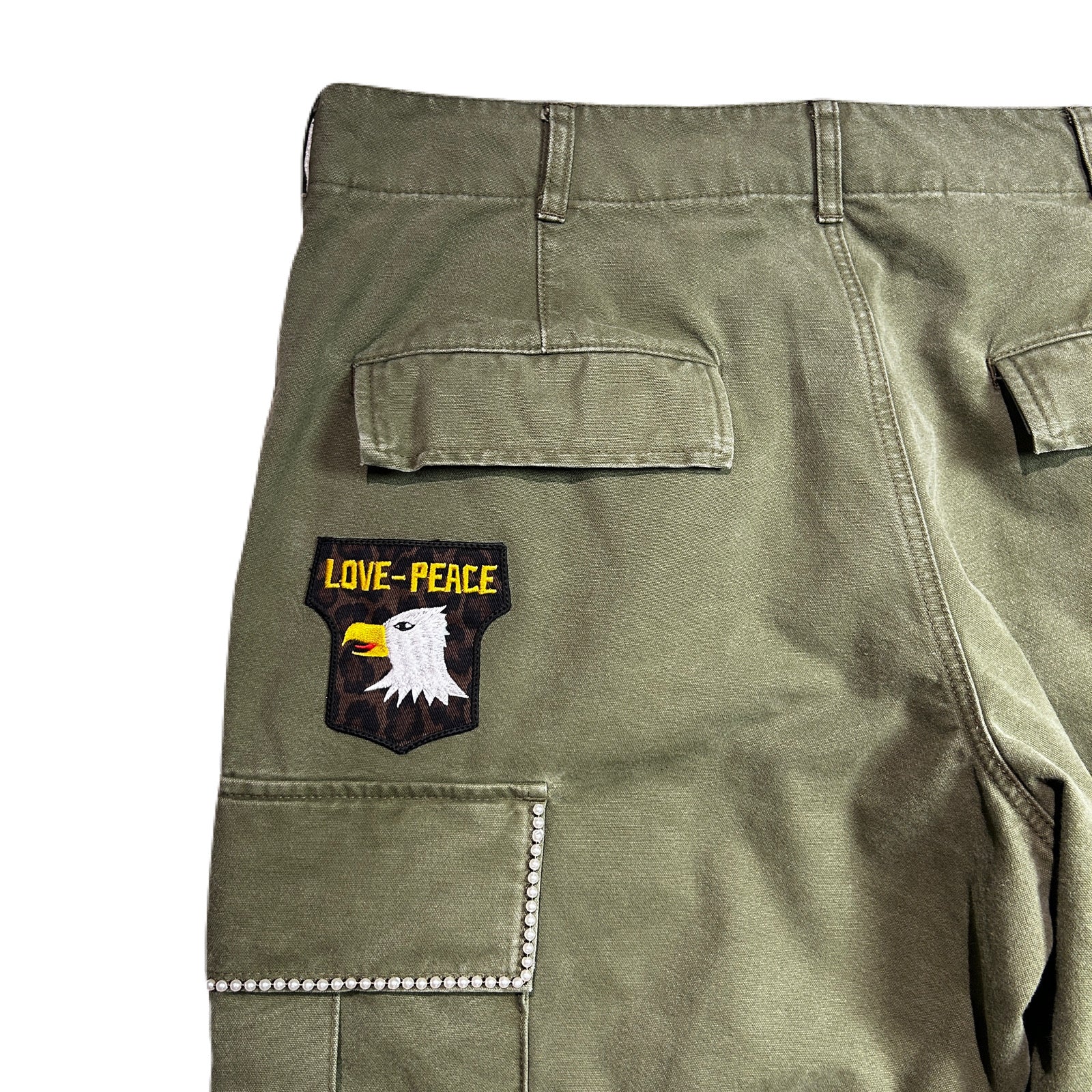 将图片加载到图库查看器，DUCK CARGO PANTS CROSSGUN / KHAKI