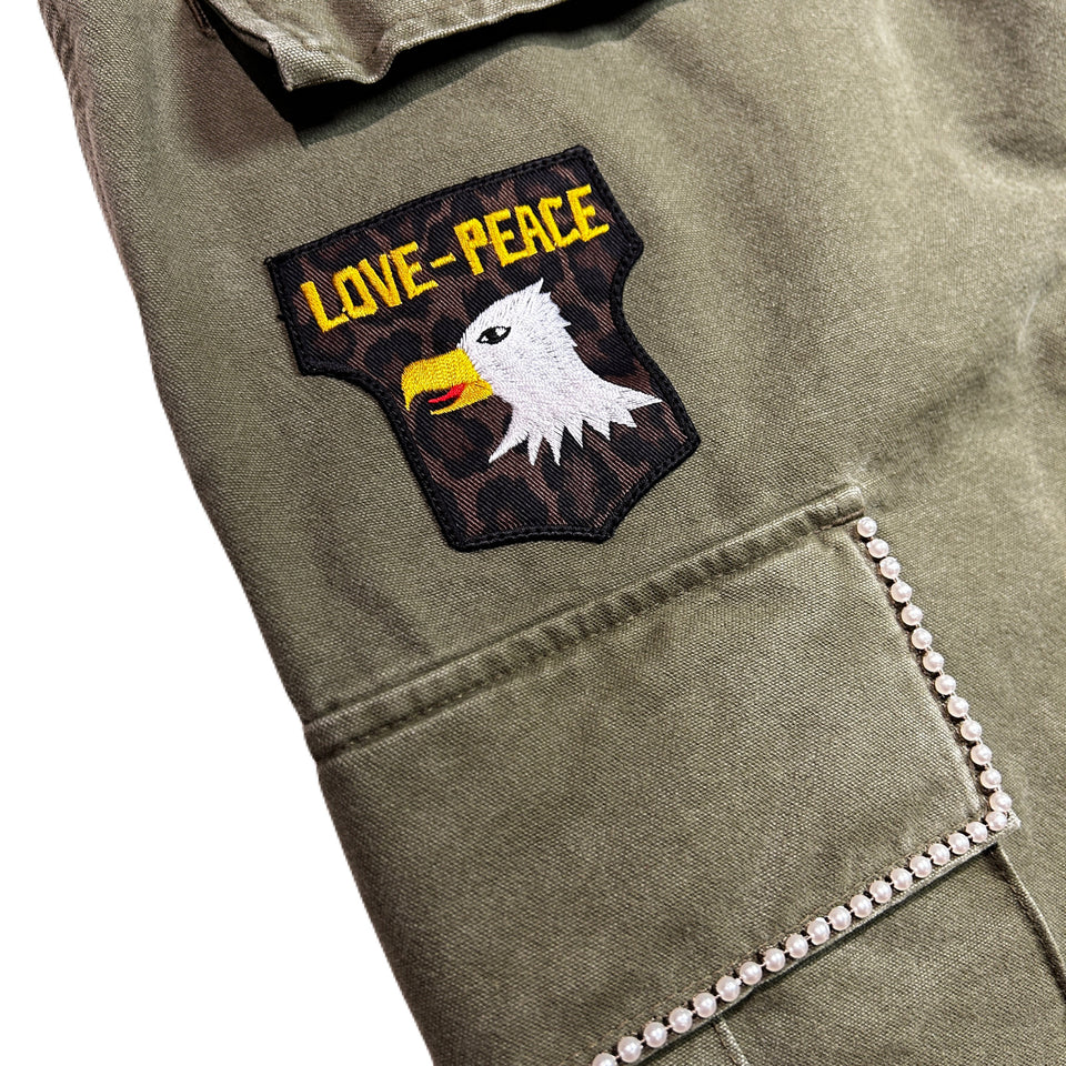 将图片加载到图库查看器，DUCK CARGO PANTS CROSSGUN / KHAKI