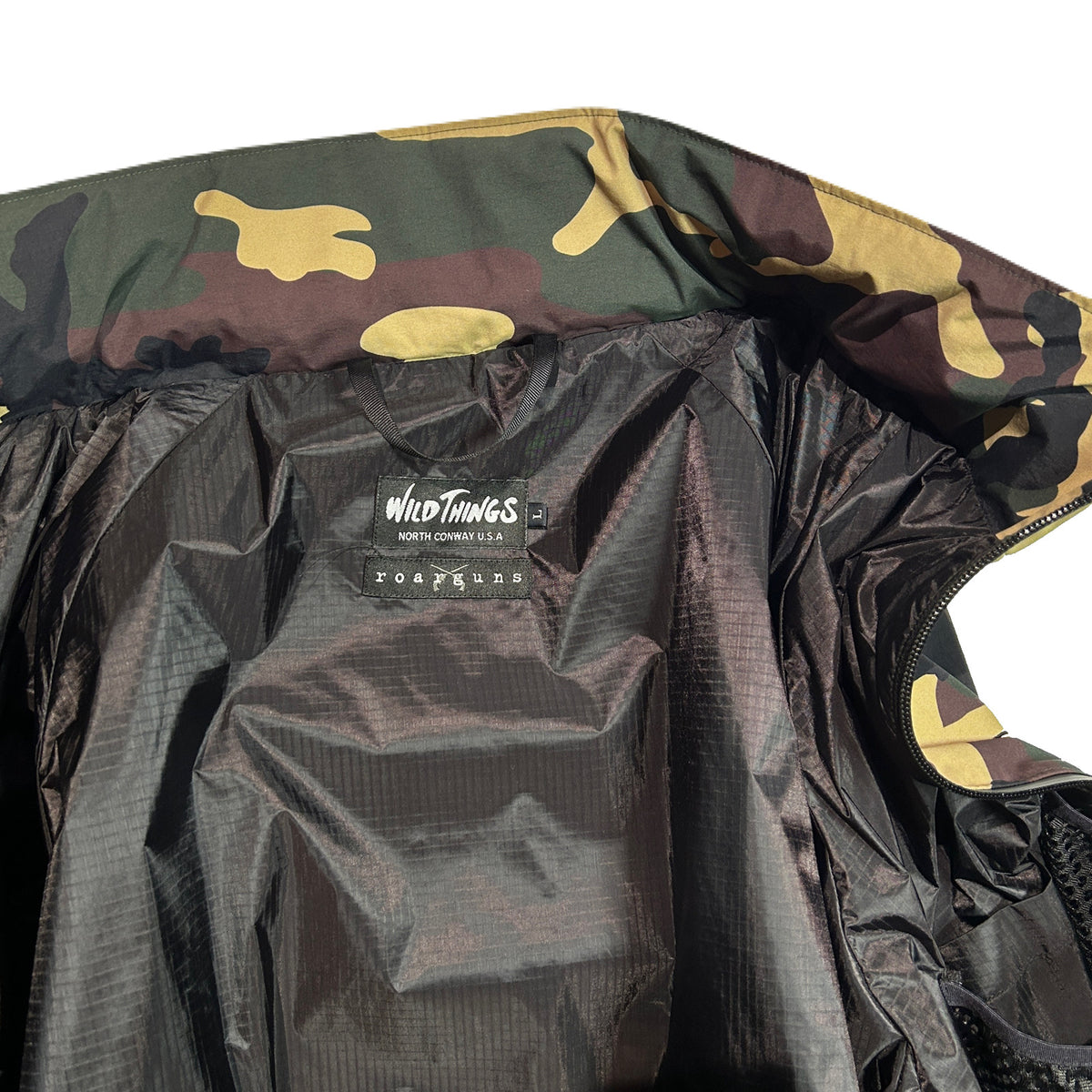 WILD THINGS DENALI JACKET COLOR EMBROIDERY / CAMO