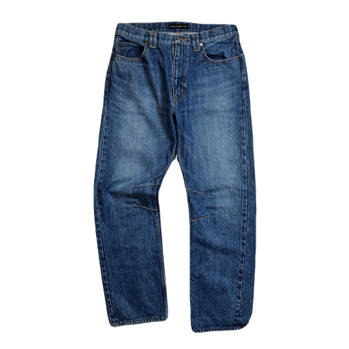 VINTAGE WASH SELVEDGE DENIM PANTS / INDIGO