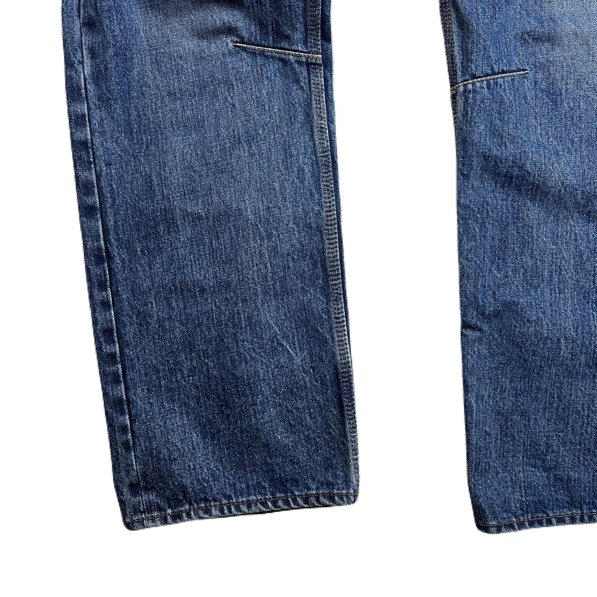 VINTAGE WASH SELVEDGE DENIM PANTS / INDIGO