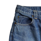 VINTAGE WASH SELVEDGE DENIM PANTS CROSSGUN / INDIGO