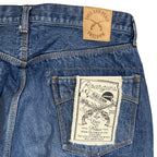 VINTAGE WASH SELVEDGE DENIM PANTS CROSSGUN / INDIGO