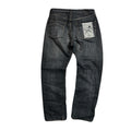 VINTAGE WASH SELVEDGE DENIM PANTS / BLACK