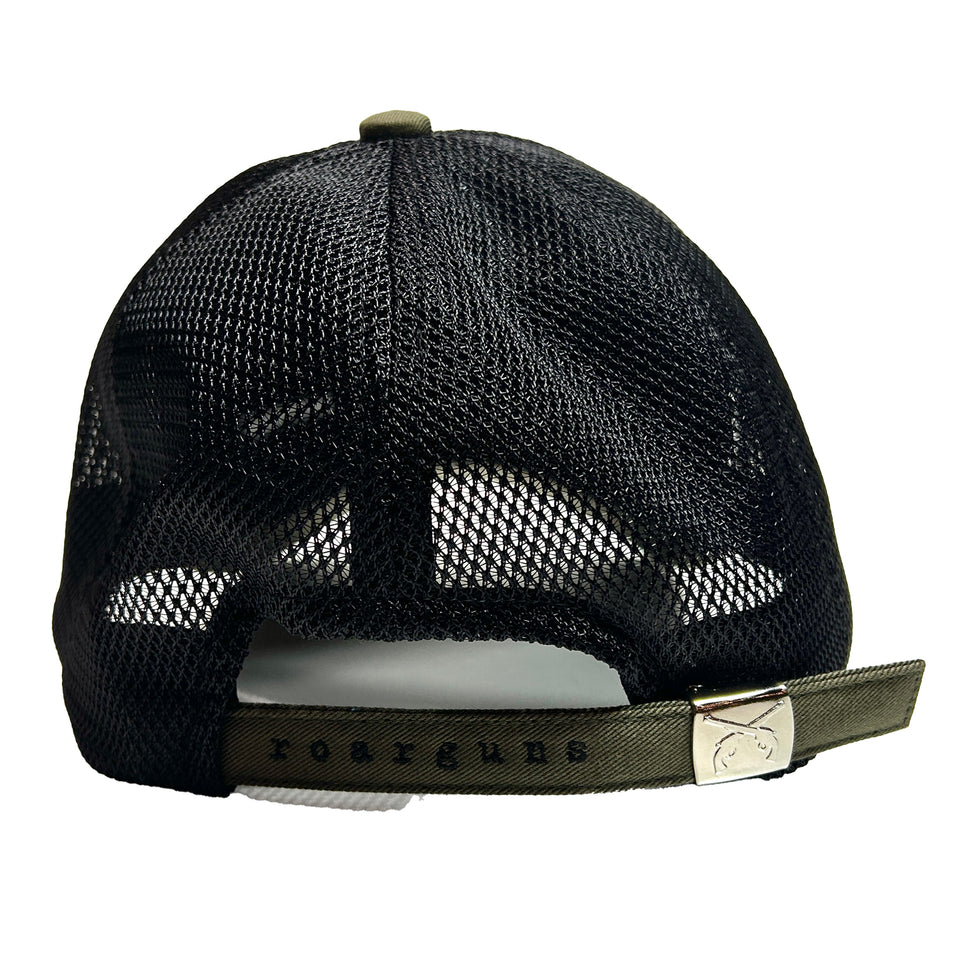 画像をギャラリービューアに読み込む, ROARGUNS LOGO WAPPEN BB CAP / KHAKI
