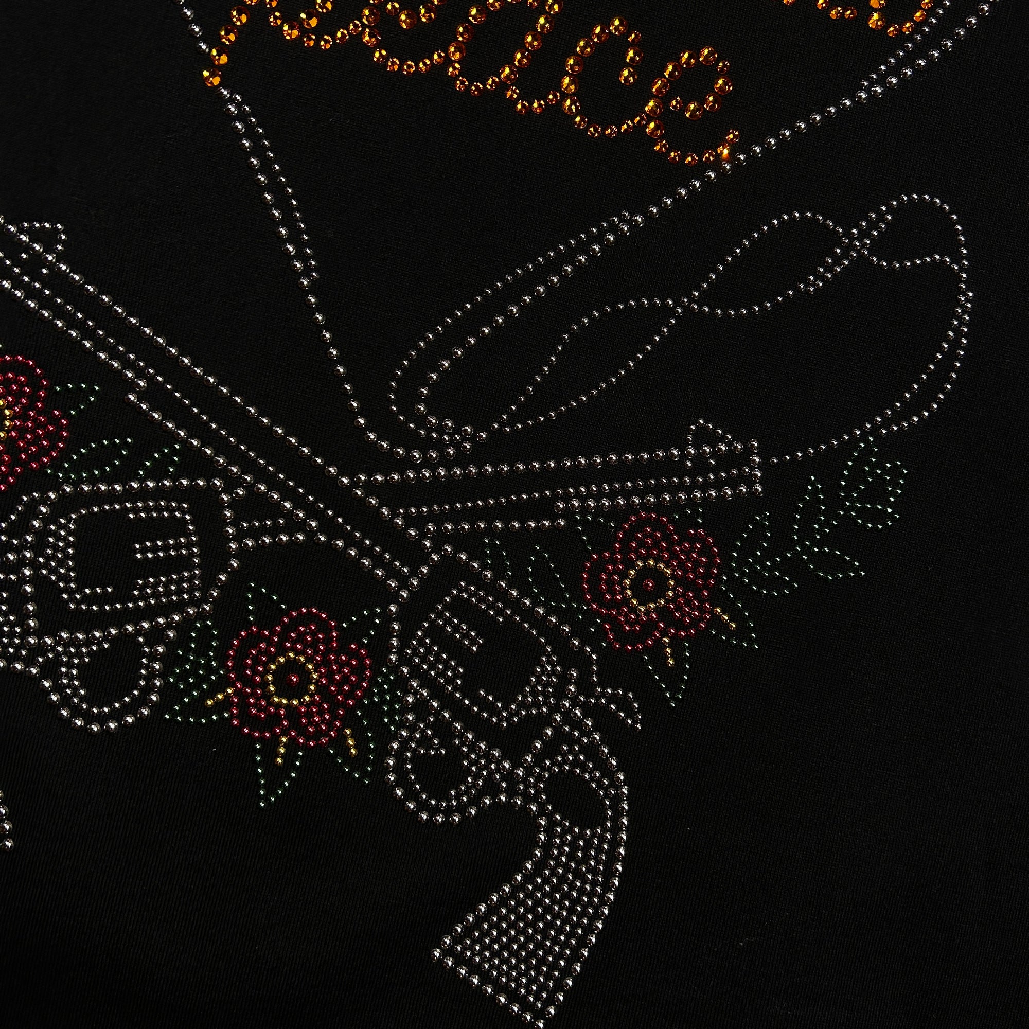 画像をギャラリービューアに読み込む, WOMENS HEART CROSSGUN T-SHIRT / BLACK