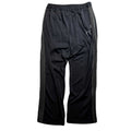 SATIN SIDE LINE PANTS  / BLACK