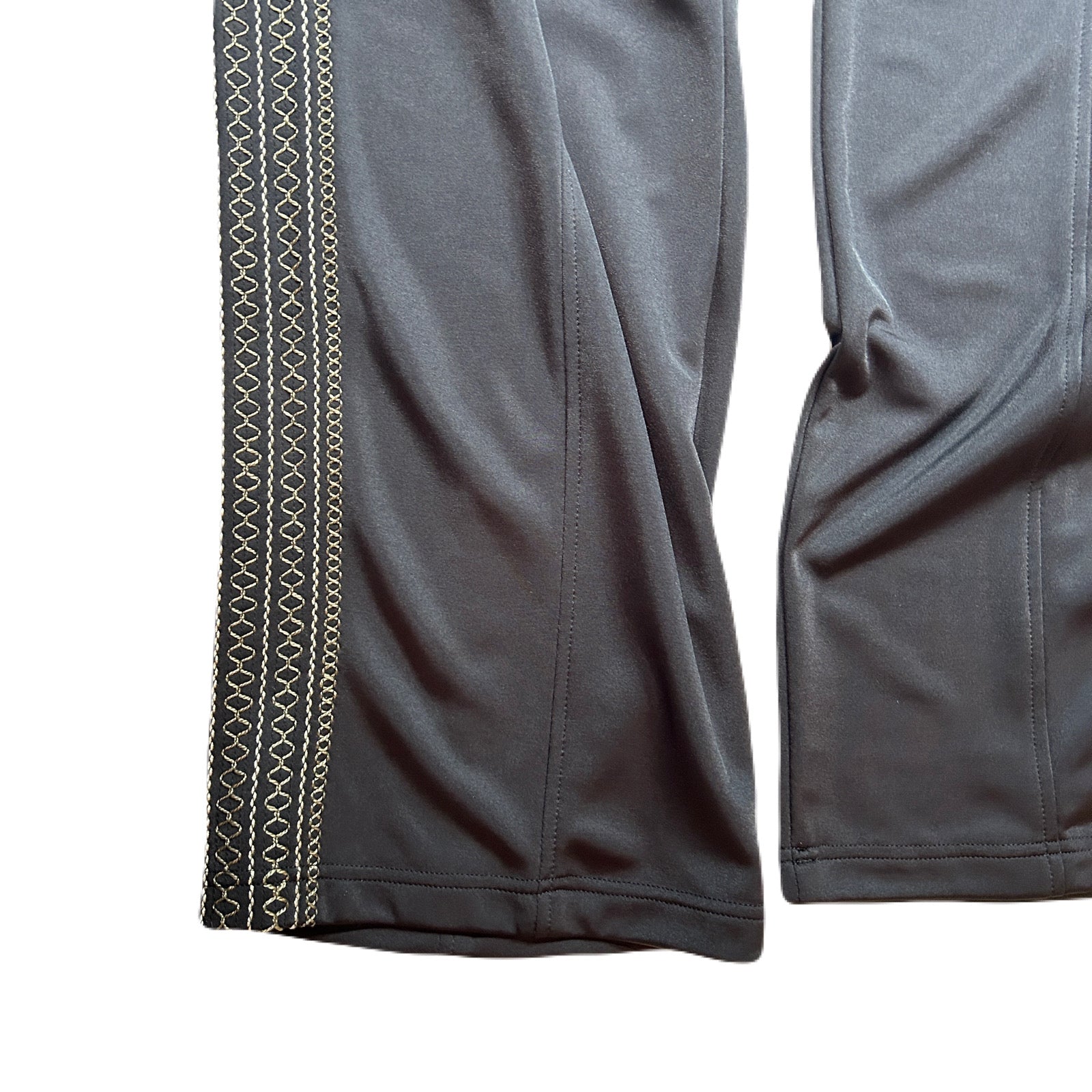 画像をギャラリービューアに読み込む, SATIN SIDE LINE PANTS  / BLACK