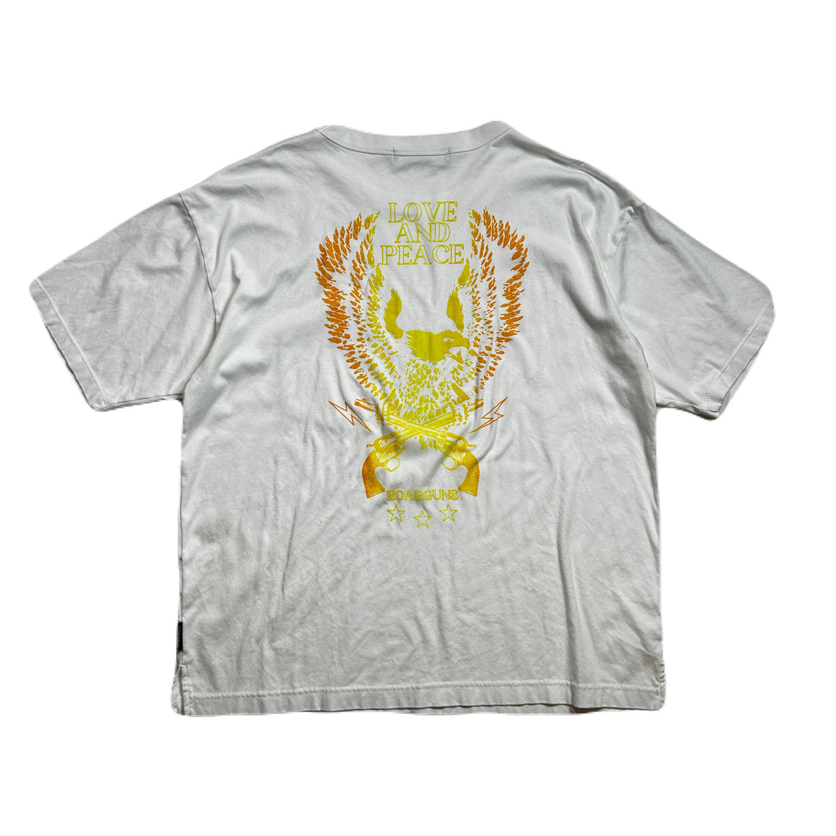 EAGEL CROSSGUN T-SHIRT / WHITE