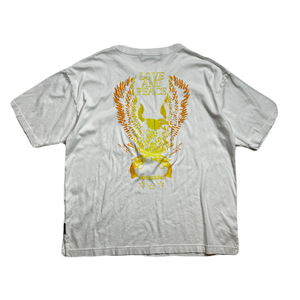 EAGEL CROSSGUN T-SHIRT / WHITE