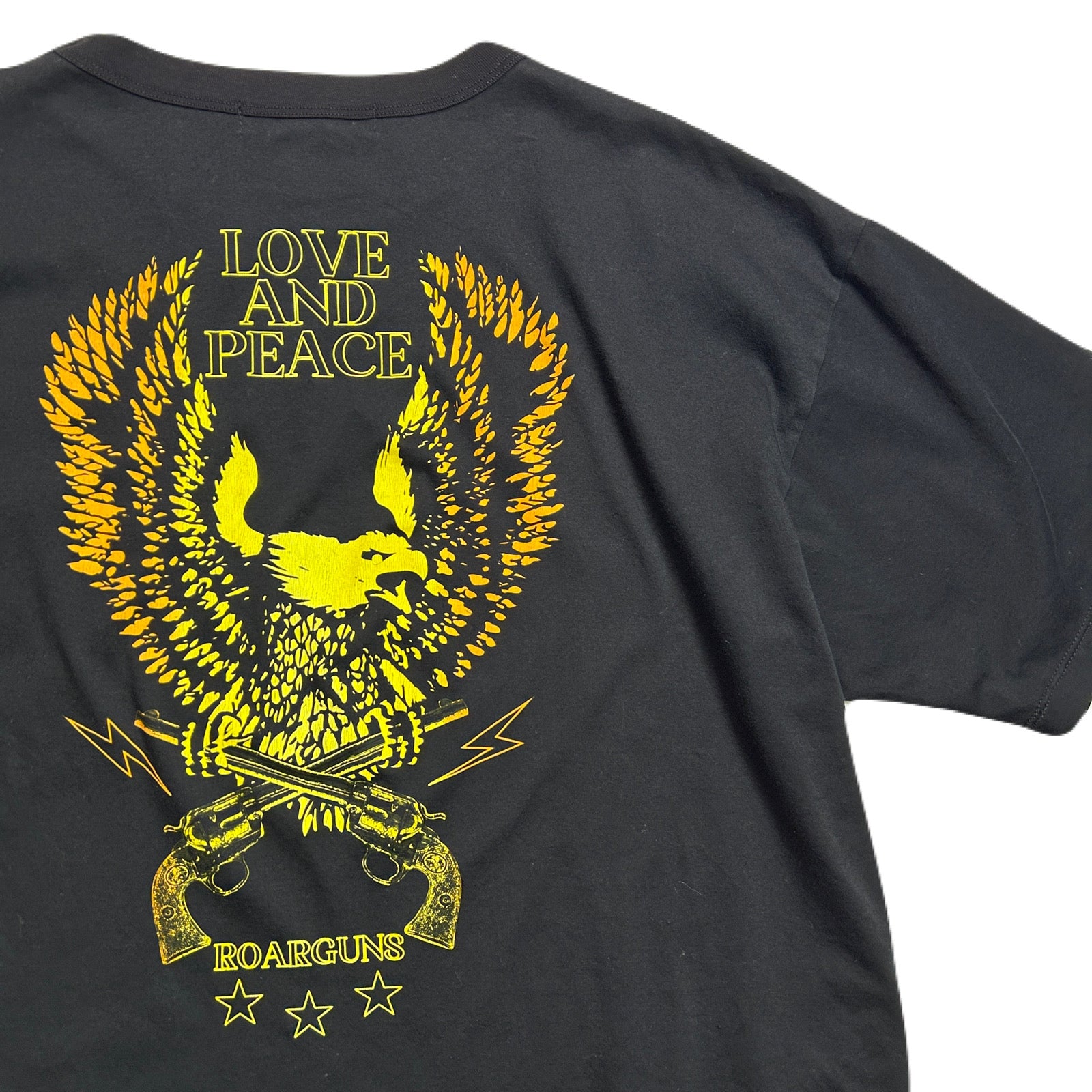 将图片加载到图库查看器，EAGEL CROSSGUN T-SHIRT / BLACK