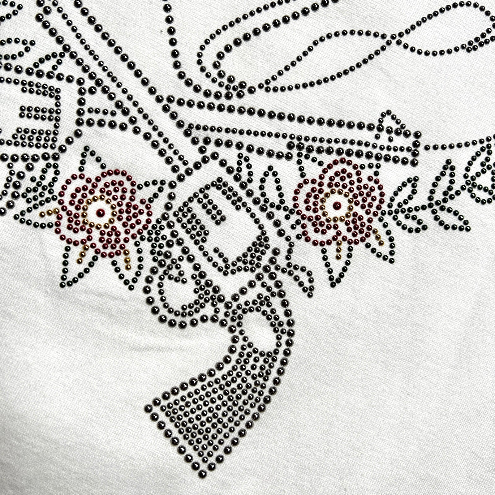 画像をギャラリービューアに読み込む, WOMENS HEART CROSSGUN T-SHIRT / WHITE