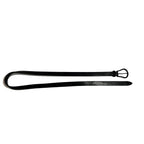 COW LEATHER BELT CROSSGUN  / BLACK