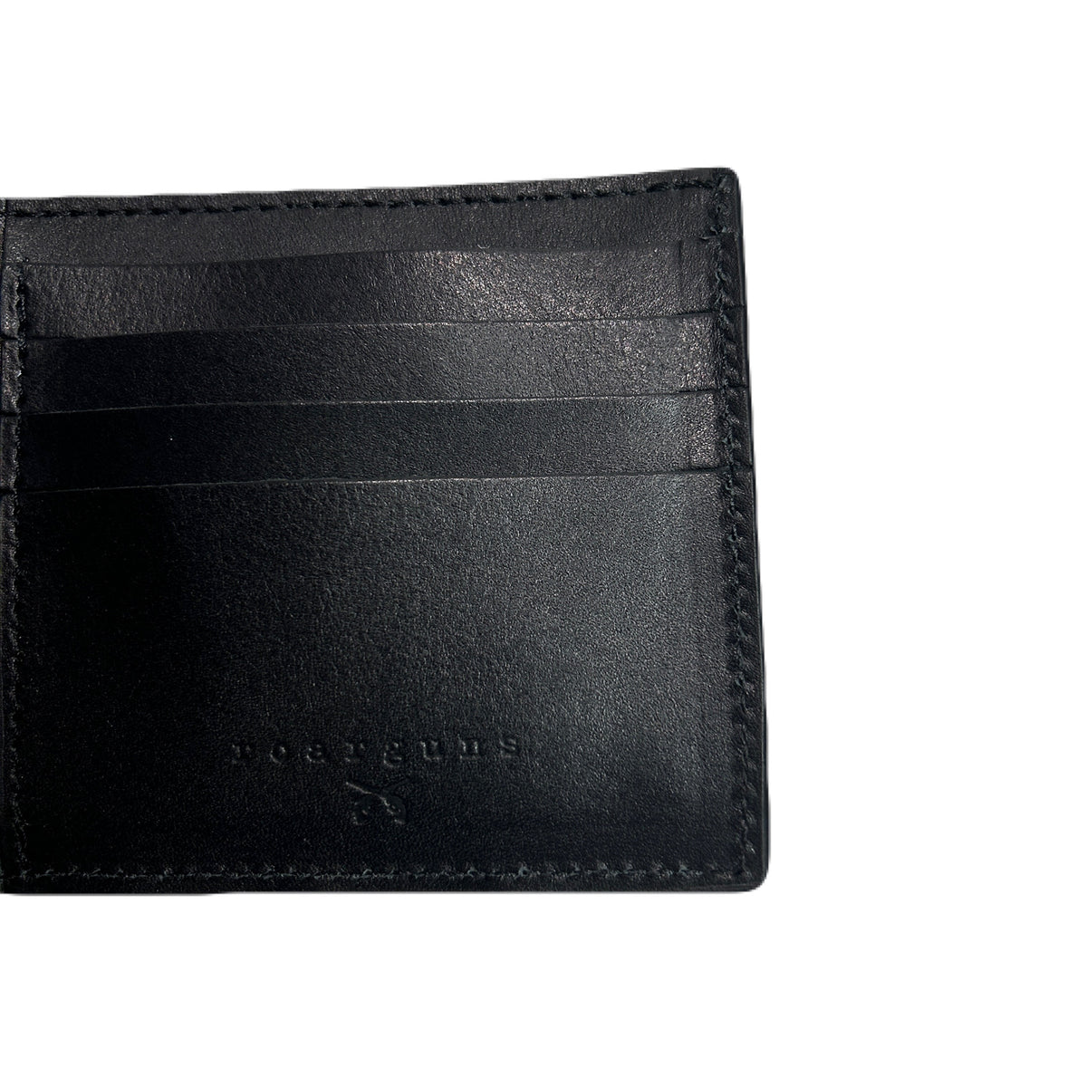 CROCODILE WALLET CROSSGUN  / BLACK