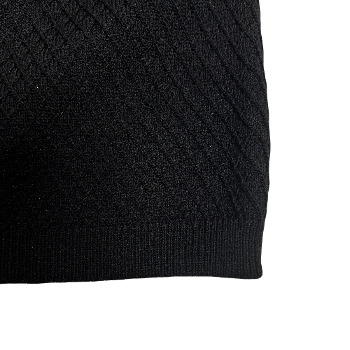CROSSGUN CRYSTAL KNIT CAP / BLACK