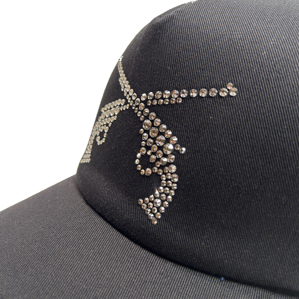 将图片加载到图库查看器，CROSSGUN CRYSTAL BB CAP / BLACK