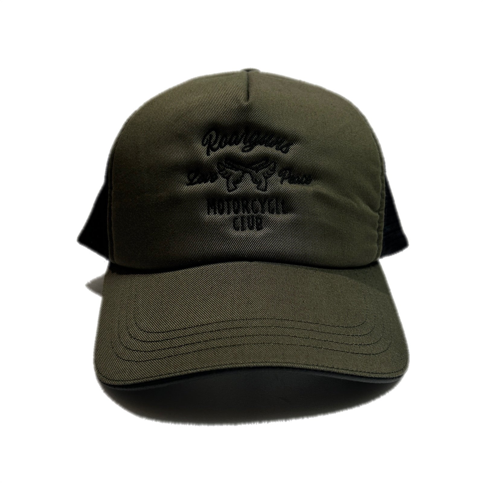 将图片加载到图库查看器，ROARGUNS MOTORCYCLE CLUB BB CAP / KHAKI