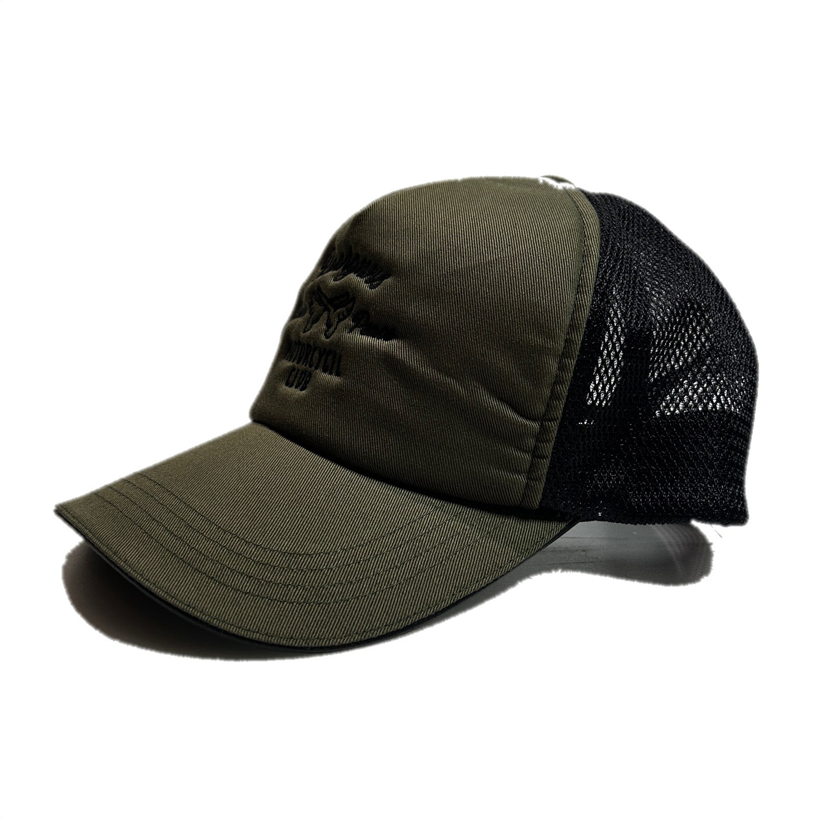 将图片加载到图库查看器，ROARGUNS MOTORCYCLE CLUB BB CAP / KHAKI
