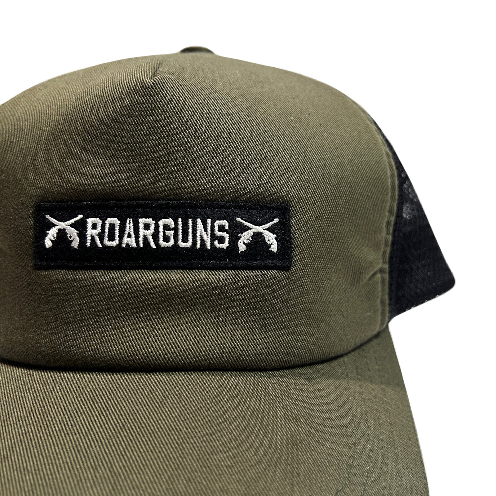 画像をギャラリービューアに読み込む, ROARGUNS LOGO WAPPEN BB CAP / KHAKI