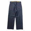 RIGID DENIM WIDE PANTS / BLUE