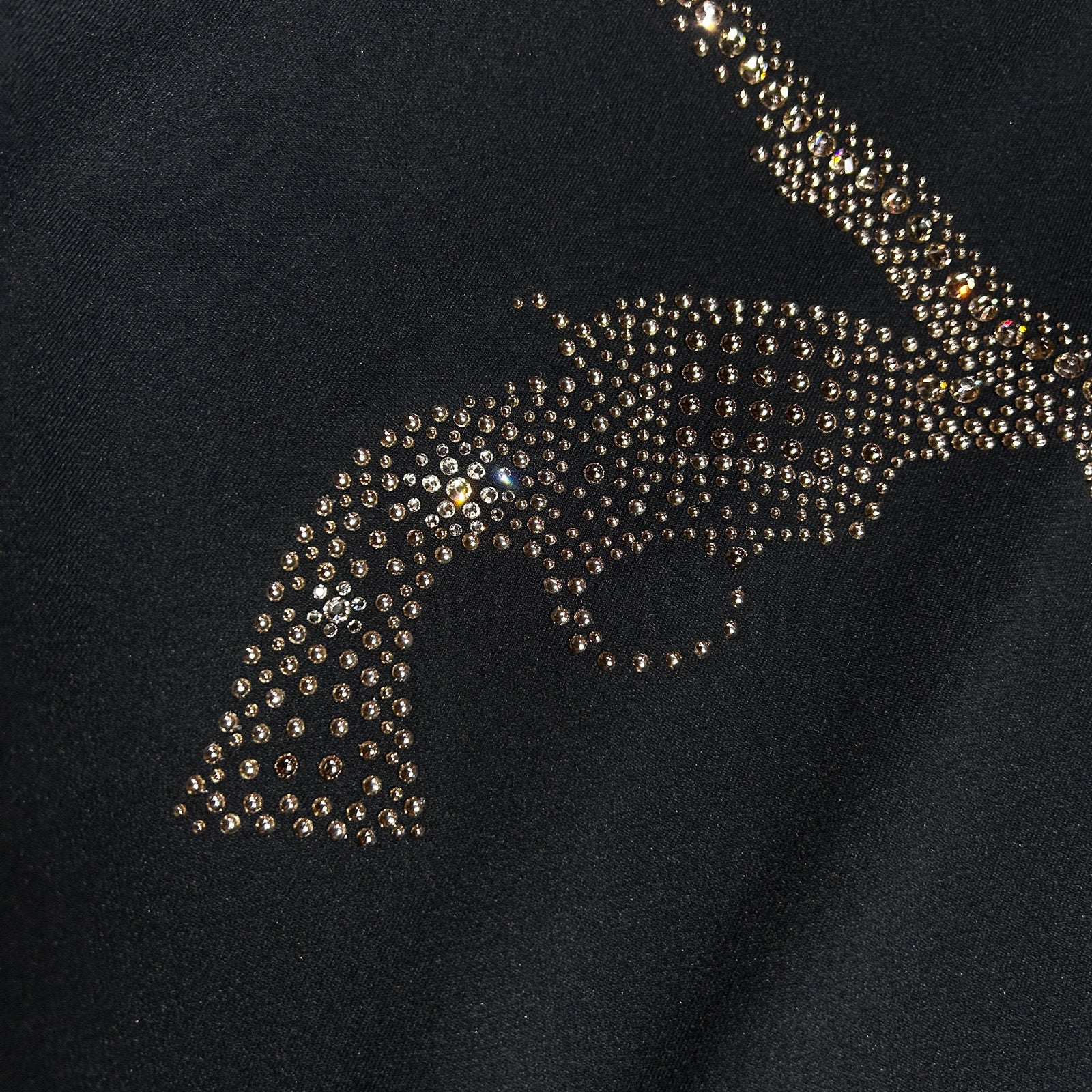 画像をギャラリービューアに読み込む, WOMENS CROSSGUN METAL SWEAT / BLACK