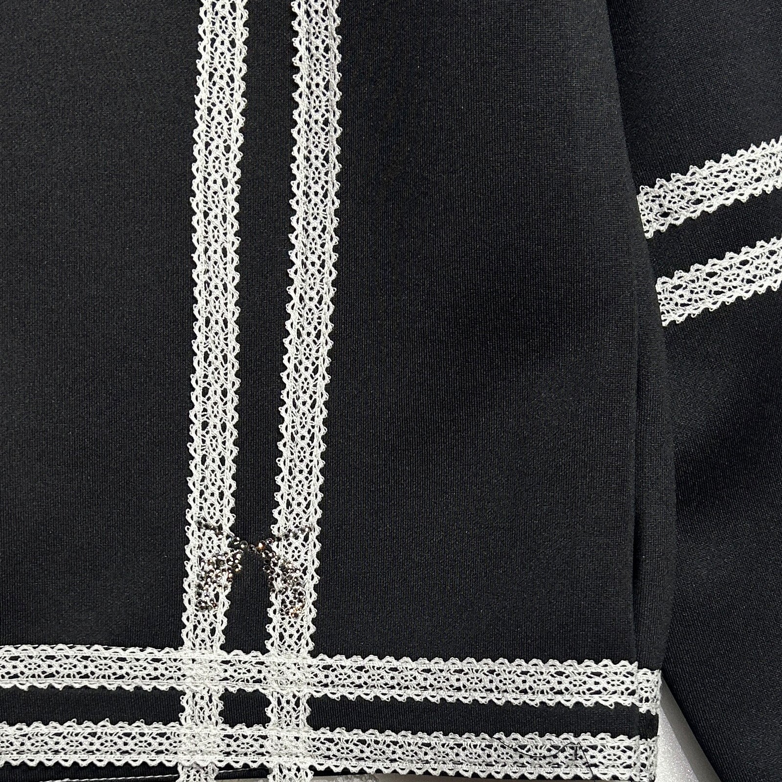 将图片加载到图库查看器，WOMEN CARDBORD JERSEY T / BLACK