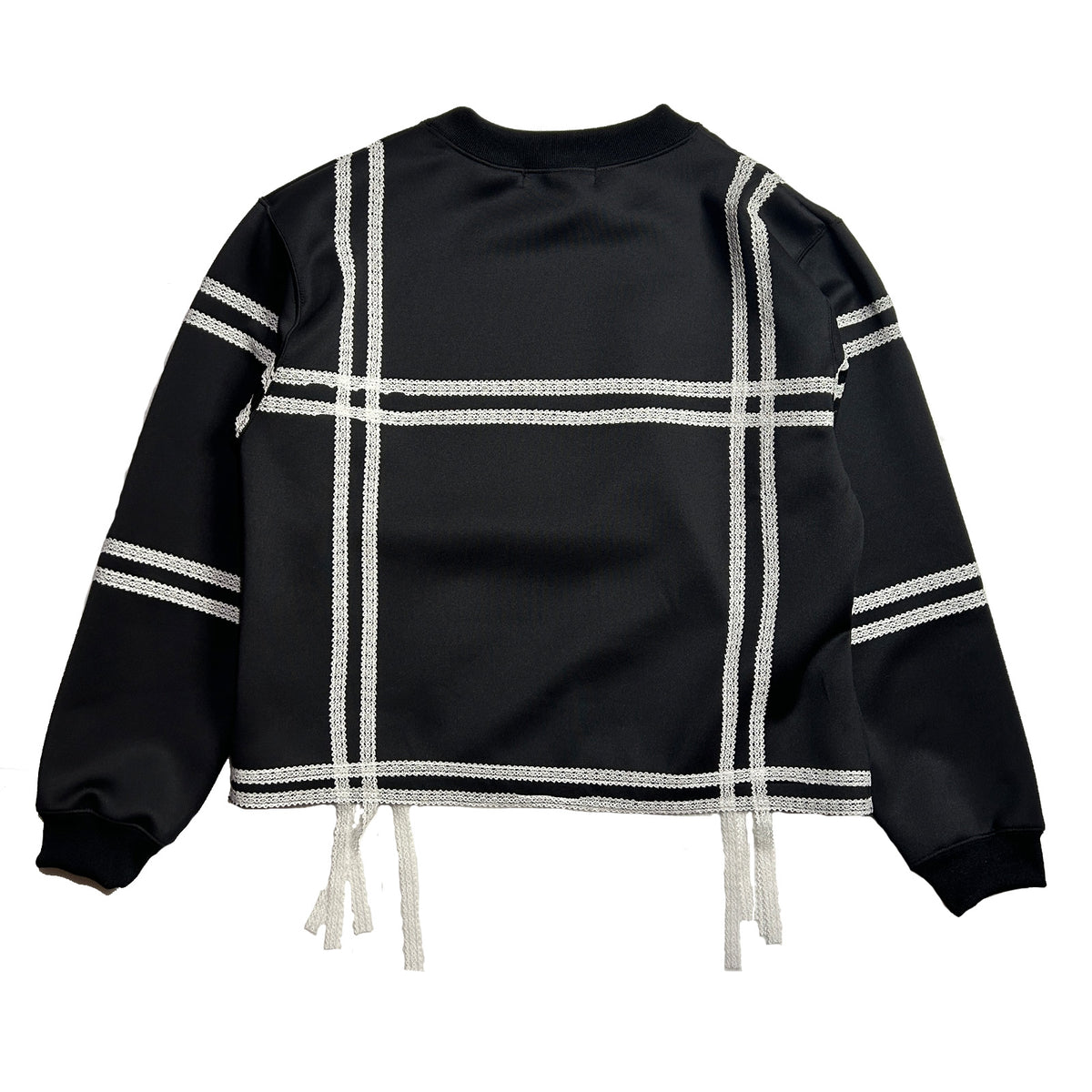 WOMEN CARDBORD JERSEY T / BLACK