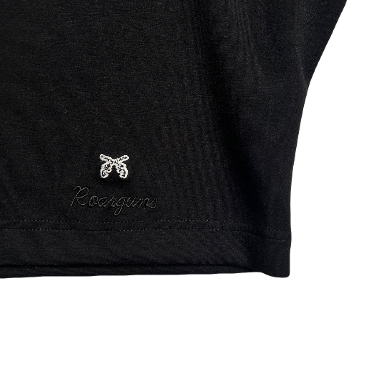 WOMEN HIGH NECK DOLMAN SLEEVE T / BLACK