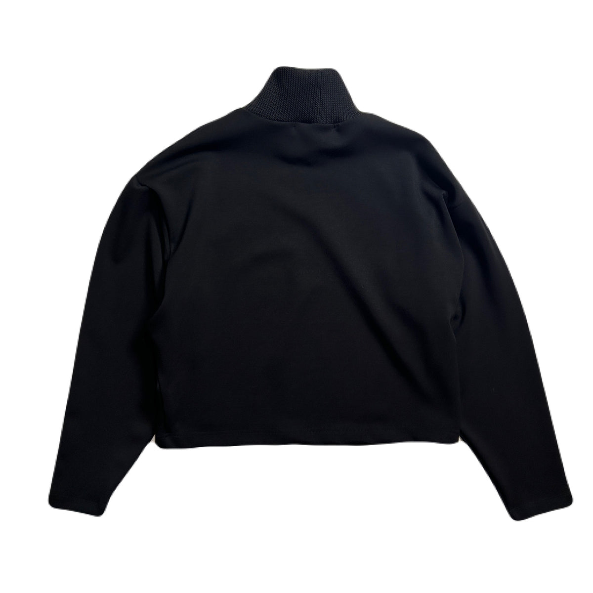 WOMEN HIGH NECK DOLMAN SLEEVE T / BLACK