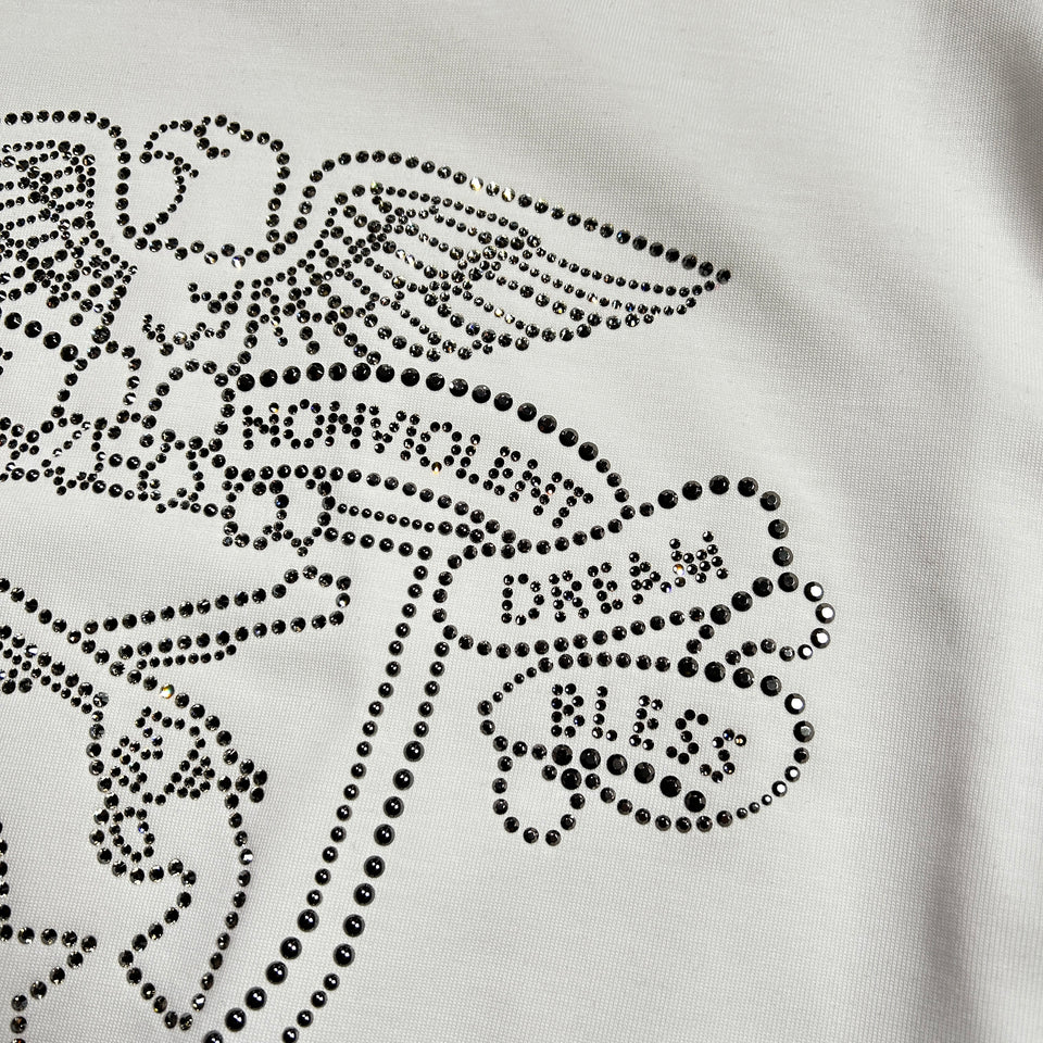画像をギャラリービューアに読み込む, EAGLE CRYSTAL L/S T-SHIRT / WHITE