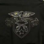 EAGLE CRYSTAL L/S T-SHIRT / BLACK